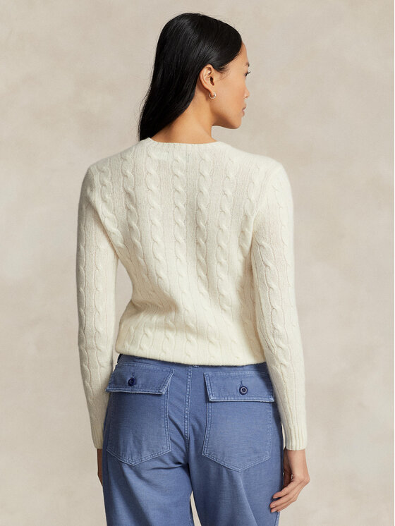 Polo Ralph Lauren Polo Ralph Lauren Pullover 211910421001 Écru Regular Fit