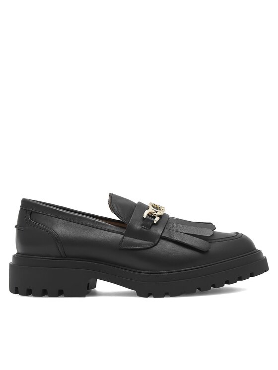 Eva Minge Eva Minge Loafers ANGE-1018 Μαύρο