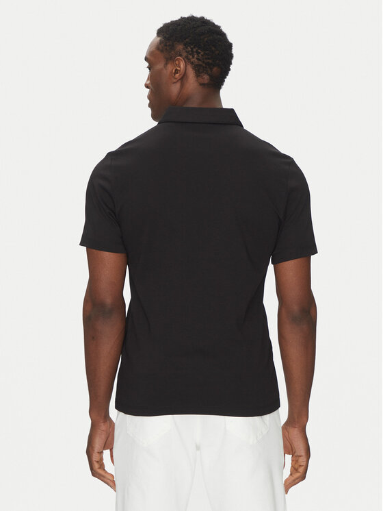 Michael Kors Michael Kors Polo CB95FGVC93 Czarny Regular Fit