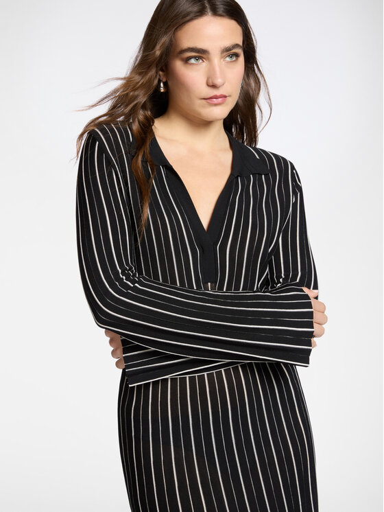 Elena Mirò Elena Mirò Abito da cocktail 7600Z000106N0A1 Nero A-Line Fit