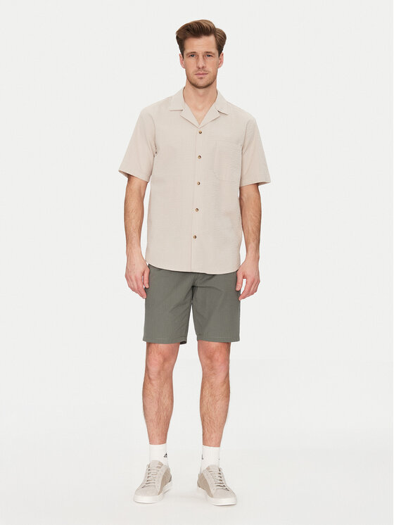 Only & Sons Only & Sons Košeľa Eye Resort 22030342 Béžová Relaxed Fit
