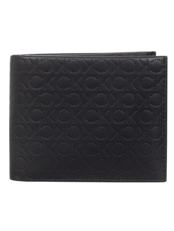 Calvin Klein Calvin Klein Portafoglio PORTFEL MĘSKI SKÓRZANY PERFED BIFOLD Nero