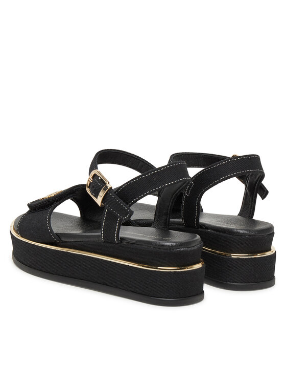 Tommy Hilfiger Tommy Hilfiger Sandále T3A2-33788-1828 M Čierna