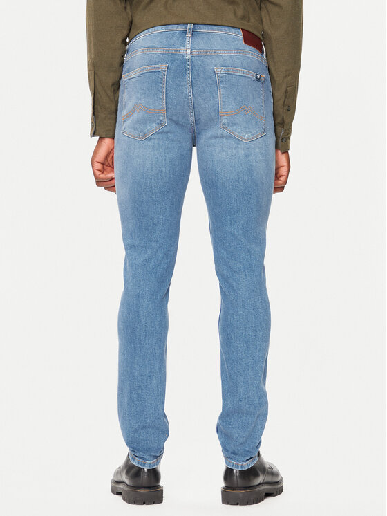 Mustang Mustang Jeansy Frisco 1015493 Modrá Skinny Fit