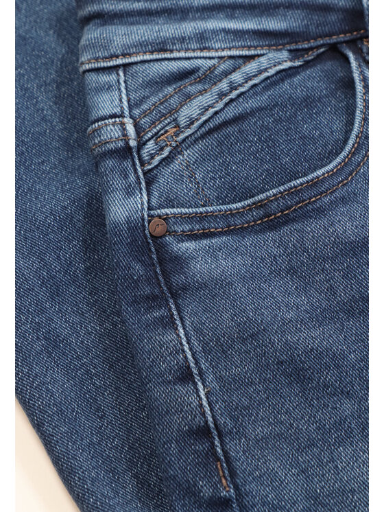 Volcano Volcano Jeansy D-GOYA Niebieski Regular Fit
