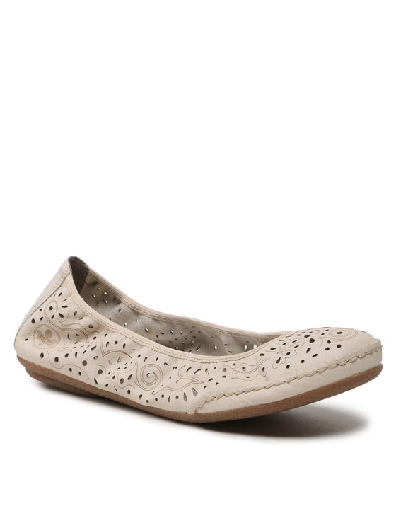 Rieker Rieker Ballerinas 41460-60 Beige