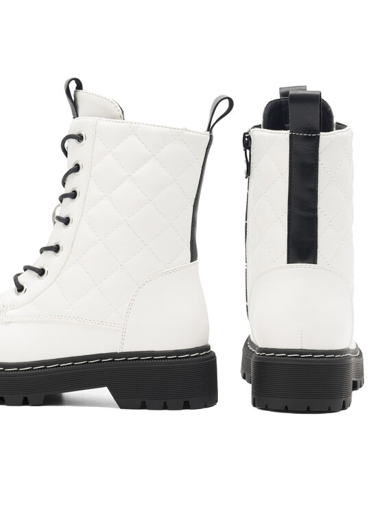 DeeZee DeeZee Trapper stila apavi CS5587-12 Balts