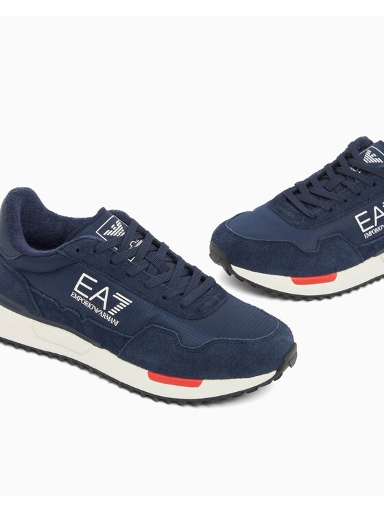 EA7 Emporio Armani EA7 Emporio Armani Sneakersy 7X000380-AF19175-MZ618 Granatowy
