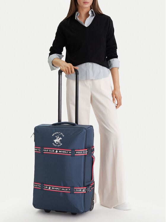 Beverly Hills Polo Club Beverly Hills Polo Club Mittlerer Koffer CEO-BHPC-WAL-001-M Dunkelblau