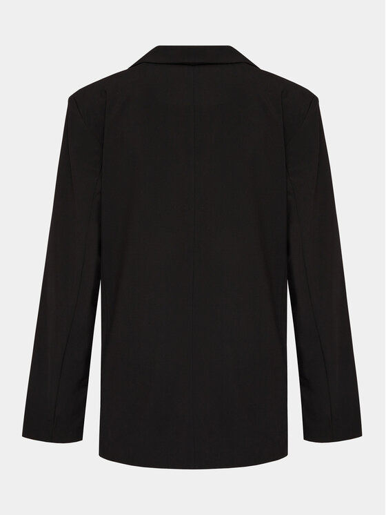 Richmond X Richmond X Kevad-sügis mantel UMP24194GC Must Regular Fit