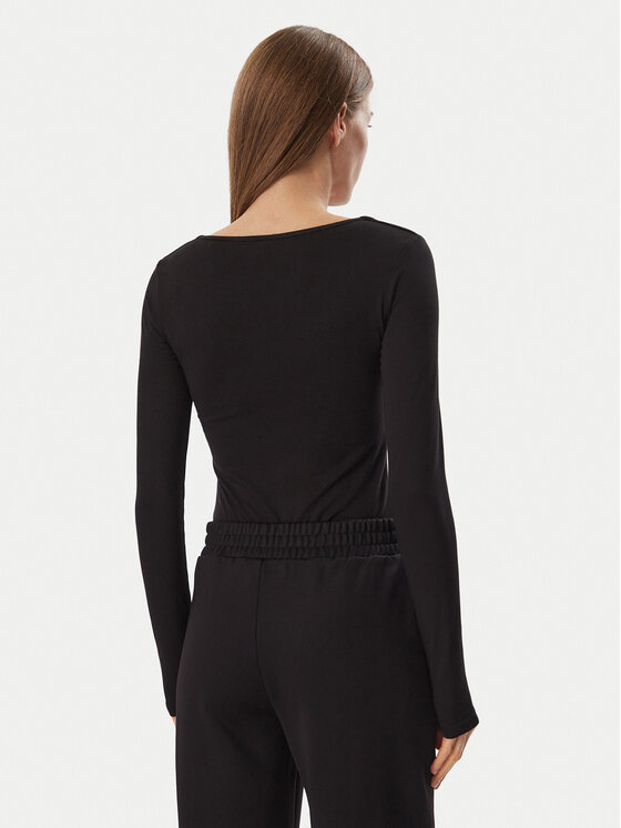 Guess Guess Боди V6BP12 K6916 Черен Slim Fit