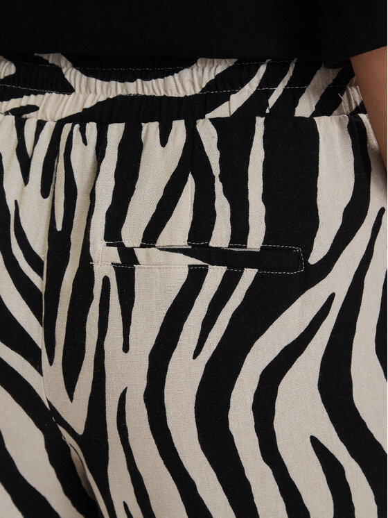 Vero Moda Vero Moda Bavlnené nohavice Jesmilo 10279691 Béžová Regular Fit