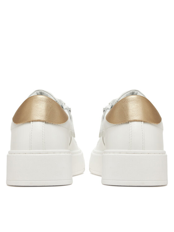 Tommy Hilfiger Tommy Hilfiger Sneakersy Low Cut Lace-Up Sneaker T4A9-33933-0206 S Biały