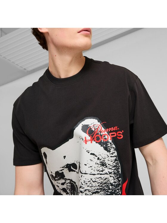 Puma Puma T-Shirt 627164 Czarny Regular Fit