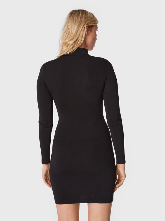 Vestito da giorno 17853 Nero Slim Fit