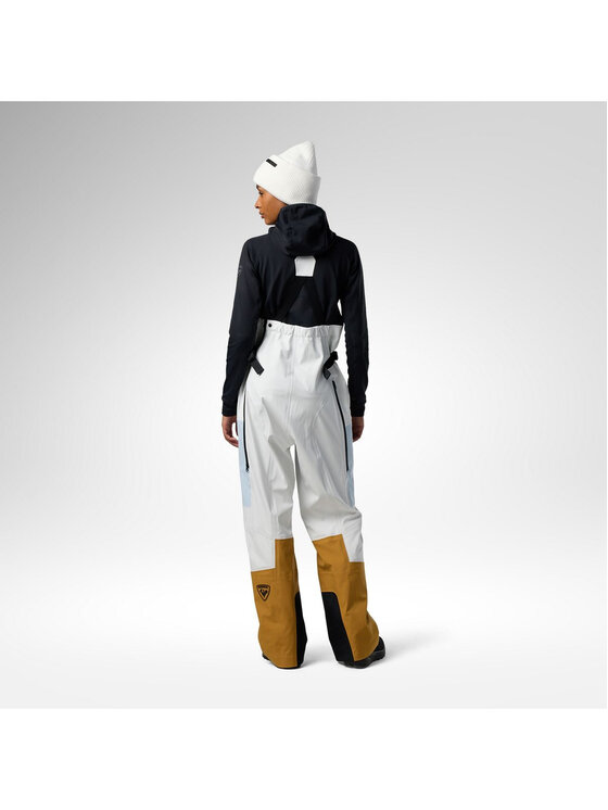 Rossignol Rossignol Spodnie narciarskie W Proclivity 3L Bib Pant Biały Relaxed Fit