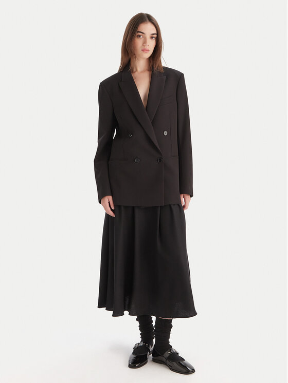 Marella Marella Пола тип трапец Refuge 2525106012 Черен Regular Fit
