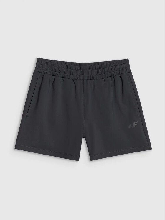 4F 4F Pantaloncini sportivi 4FWMM00TFSHF1309-20S Nero Regular Fit