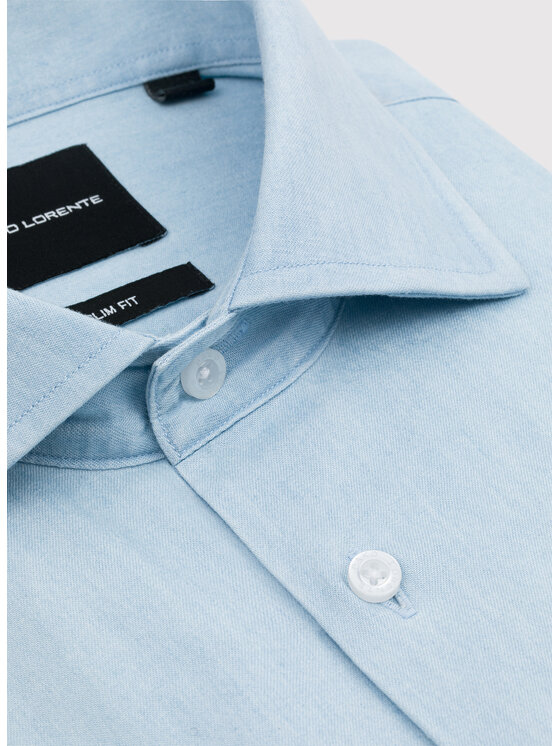 Pako Lorente Pako Lorente Koszula P25WF-1X-015 Niebieski Slim Fit