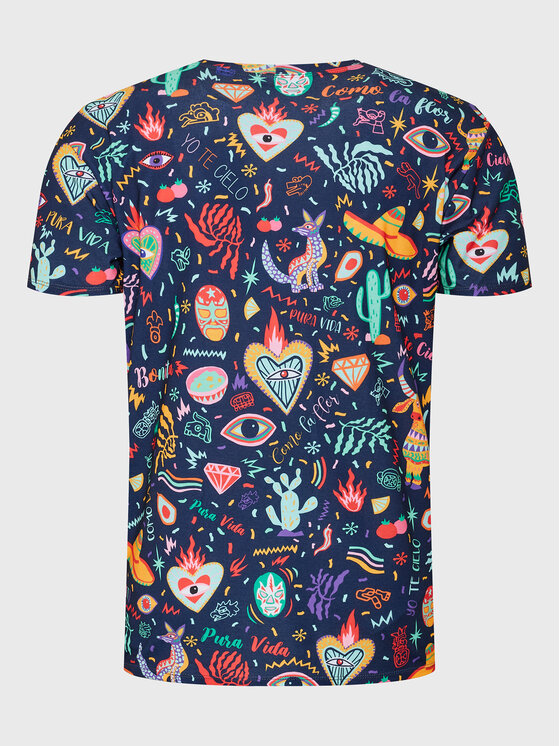 T-shirt Unisex Colorful Mexico Multicolore Regular...