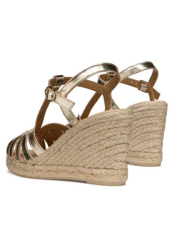 Geox Geox Espadrile D Gelsa D55TPA 000CF C2012 Auriu