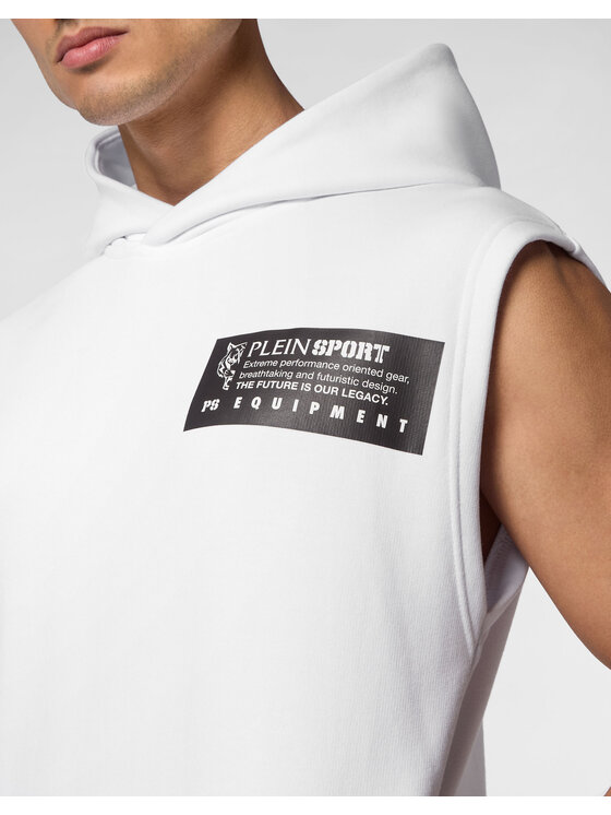 Plein Sport Plein Sport Top 14285 Bianco Relaxed Fit