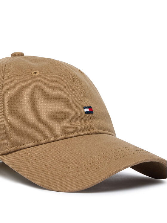 Tommy Hilfiger Tommy Hilfiger Kšiltovka Th Flag '85 Soft 6 Panel Cap AM0AM12531 Světle hnědá