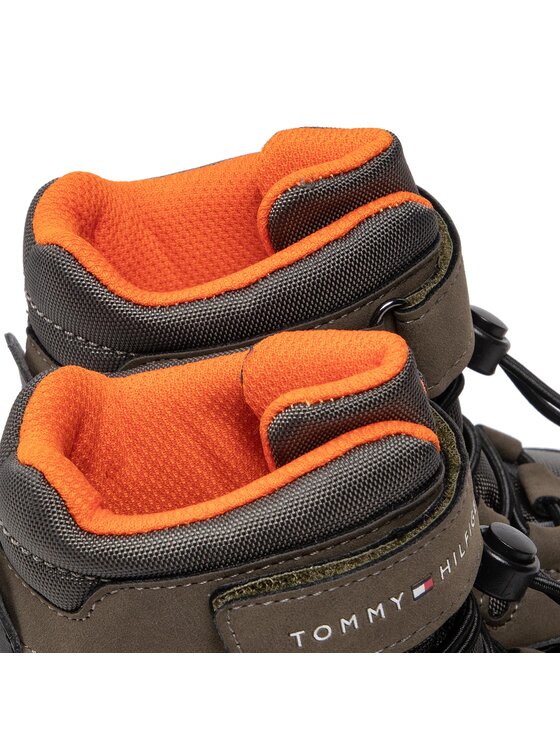Tommy Hilfiger Tommy Hilfiger Μπότες Χιονιού Tech Bootie T3B5-32542-1487 M Πράσινο