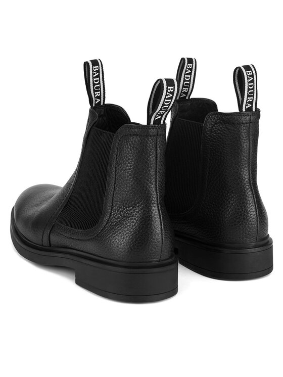 Badura Badura Klassische Stiefeletten JAMES-04 MI08 Schwarz