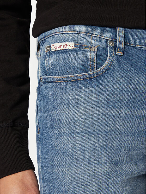 Calvin Klein Jeans Calvin Klein Jeans Jeansy J30J327175 Niebieski Tapered Fit