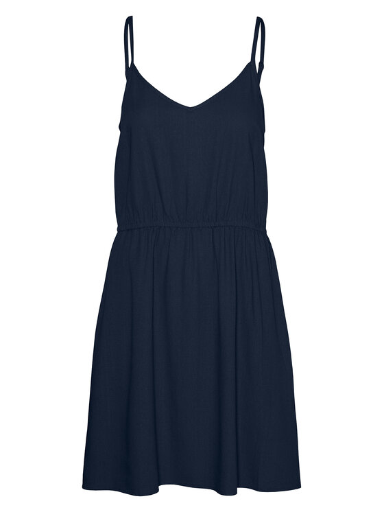 Vero Moda Vero Moda Letní šaty Mymilo 10303689 Tmavomodrá Regular Fit