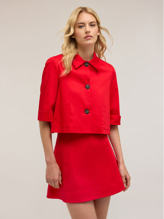 Motivi Motivi Giacca di transizione Q772Q001005N016 Rosso Regular Fit