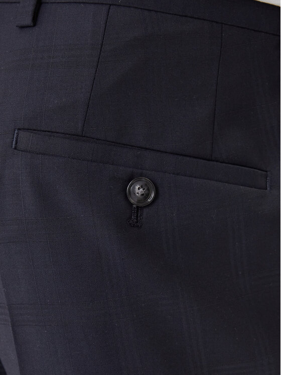 BOSS BOSS Costum H-Huge 50557259 Bleumarin Slim Fit