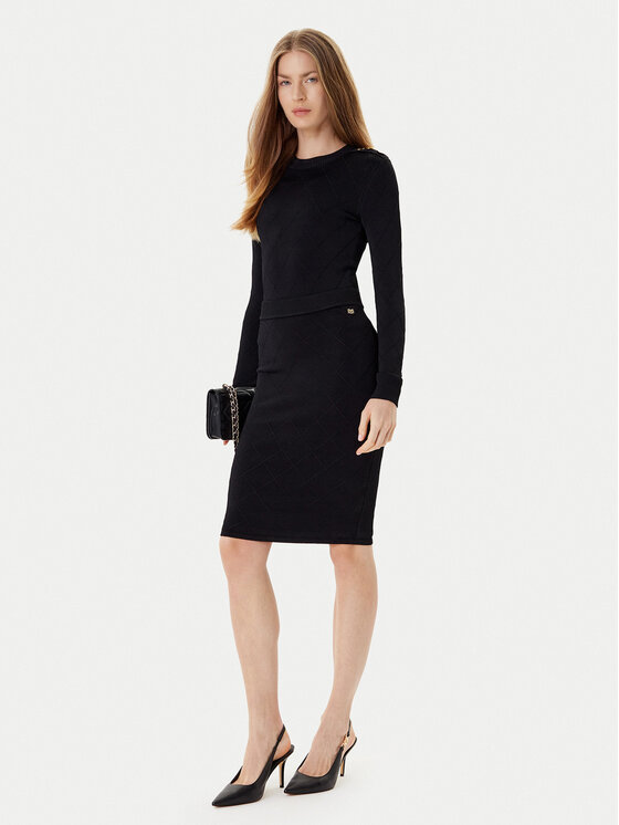 Marciano Guess Marciano Guess Pulover 5YGR11 5036Z Črna Regular Fit