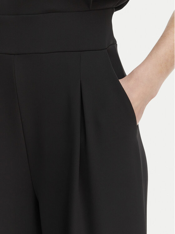 Rinascimento Rinascimento Kombinezonas CFC0127546003 Juoda Wide Leg