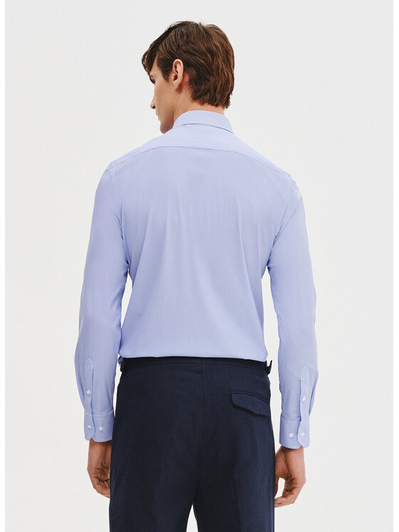 Pako Lorente Pako Lorente Koszula P25SF-1X-030 Niebieski Slim Fit