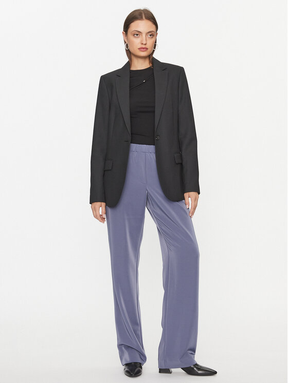 Samsøe Samsøe Samsøe Samsøe Palaidinė Luanne F23300128 Juoda Regular Fit