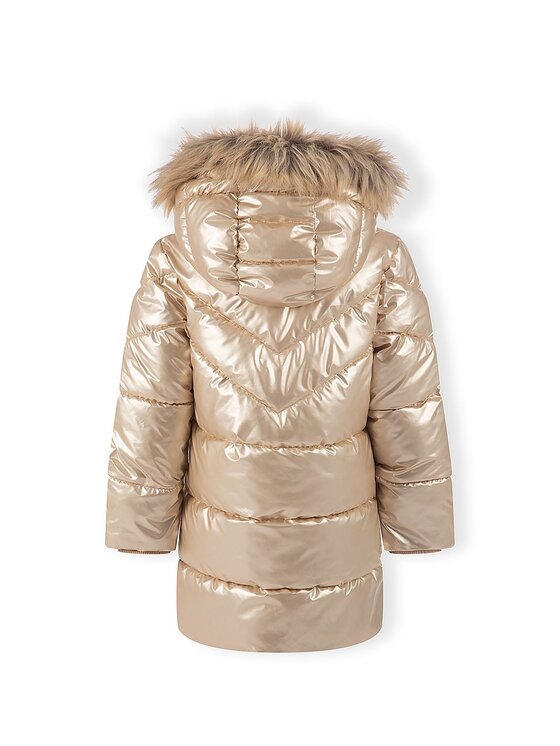 minoti minoti Kurtka zimowa 32COAT169 Złoty Regular Fit