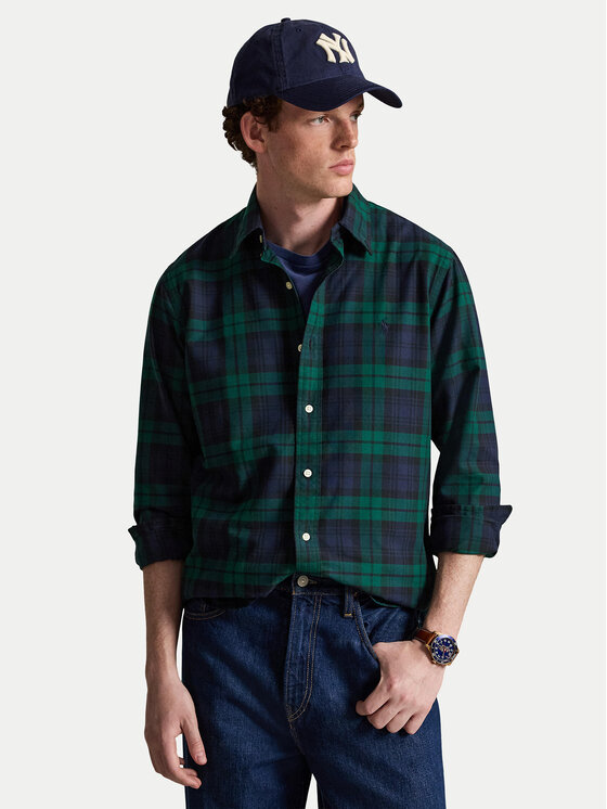 Polo Ralph Lauren Polo Ralph Lauren Koszula 710922273501 Granatowy Custom Fit