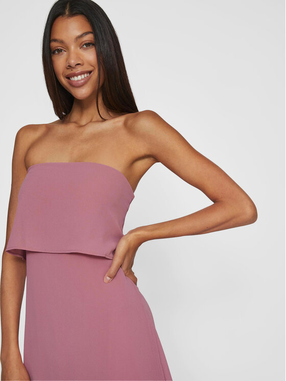 Vila Vila Abendkleid Milina 14094089 Rosa Regular Fit
