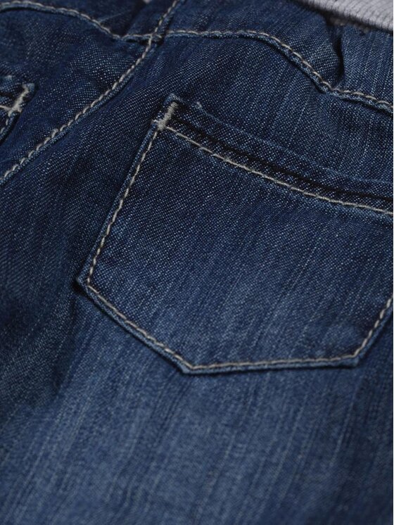 Kanz Kanz Jeansy 0003254-0012 Niebieski Basic Fit