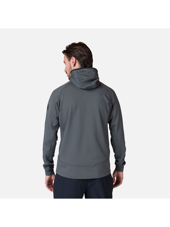 Rossignol Rossignol Bluza Midlayer Thin Fz Zielony Regular Fit