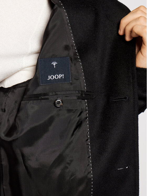 JOOP! Joop! Вълнено палто 17 JC-22Mariso 30024053 Черен Regular Fit