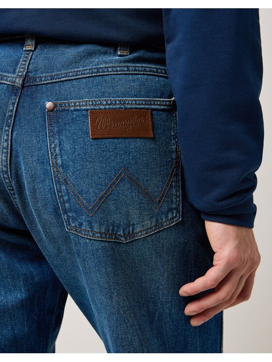 Wrangler Wrangler Jeans 112370955 Blu Straight Leg