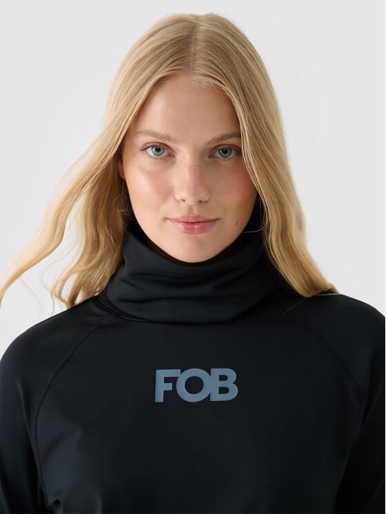 4F 4F Intimo termico pezzo sopra 4FWAW24UBRUF073-21S Nero