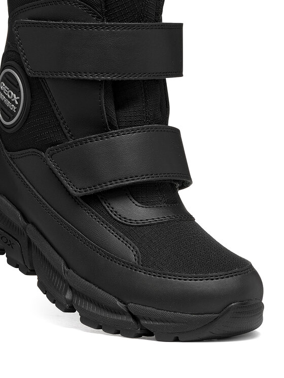 Geox Geox Gležnjarji J Flexyper Plus Boy B Abx J66LCG 0FU54 C9999 S Črna