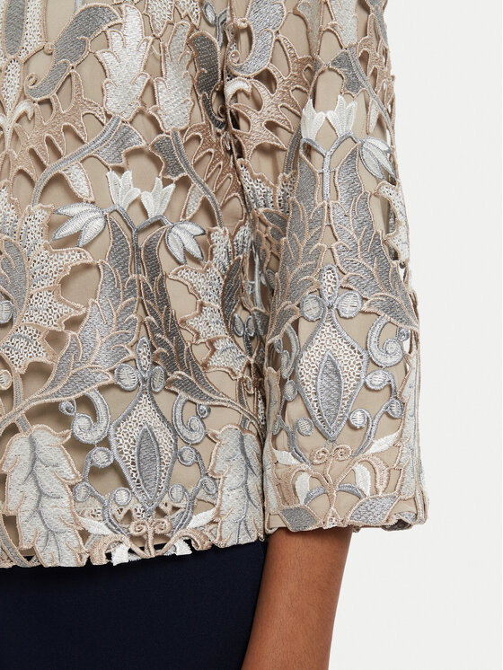 Bruuns Bazaar Bruuns Bazaar Bluse Ignara BBW4047 Beige Regular Fit