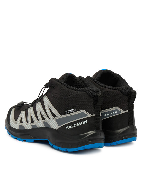Salomon Salomon Trekingová obuv Xa Pro V8 Mid Waterproof L47729800 Černá