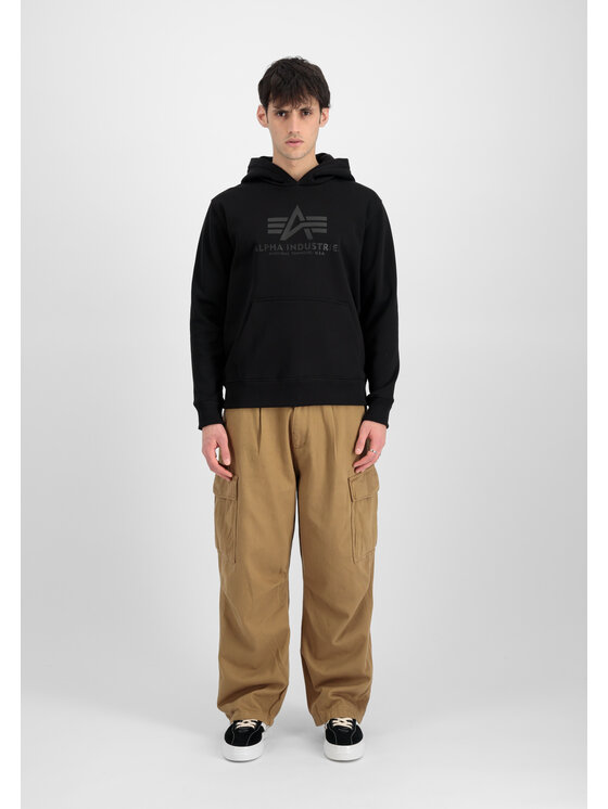Alpha Industries Alpha Industries Mikina AI.146343-515-S Čierna Regular Fit