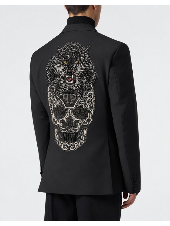 PHILIPP PLEIN PHILIPP PLEIN Giacca da abito 32052 Nero Regular Fit